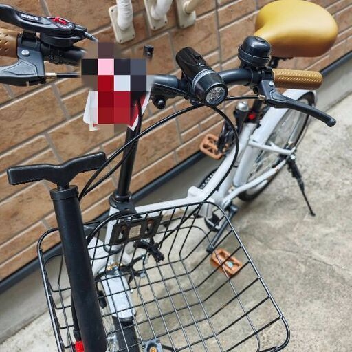 折りたたみ自転車　新品　動作問題なし、付属品完備