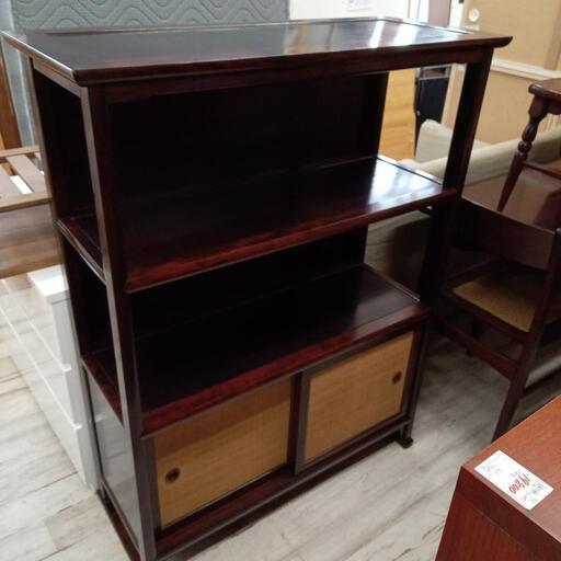 ★値下げしました！飾り棚　和風家具　棚　幅95cm 自社配送時代引き可※現金、クレジット、スマホ決済対応※