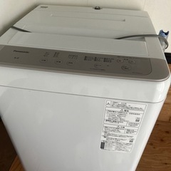 2022年製パナソニック　洗濯機