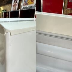 ★AQUA★ アクア2D冷蔵庫 AQR-18G 2018年 ホワイト W52.5cm 耐熱天板 レンジ置ける シンプル コンパクト 