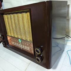 Bluetooth付マジックアイ ナショナル真空管ラジオ 昭和レトロBX-210