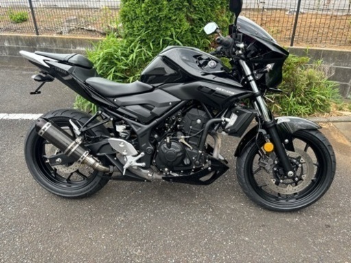 ヤマハ MT03 H28年式 RH07J ブラック 丸目カスタム 車検R7年11月