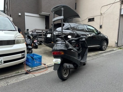 □ ホンダ キャビーナ90 青（HF06） 2スト ホンダキャビーナ90