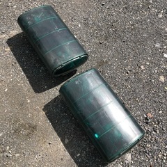 北海道 旭川 patlite パトライト 散光式警光灯 回転灯 ZF-24 グリーン トレーラー 特大 幅広 長尺 誘導車 2台セット 動作未確認