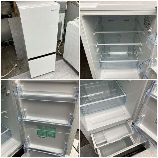 受付終了】【分解洗浄＆除菌】一人暮らし家電セット♬①冷蔵庫②洗濯機 