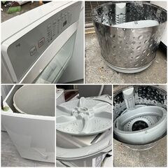 受付終了】【分解洗浄＆除菌】一人暮らし家電セット♬①冷蔵庫②洗濯機