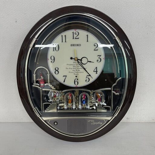 【SEIKO】 セイコー タイムクリエーション リズム時計 からくり時計 掛時計 RE551B J0103