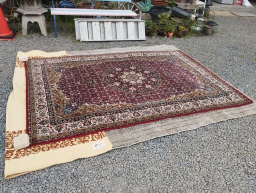 トルコ ヴィンテージ 絨毯 ラグ マット カーペット ヴィンテージトルコラグ玄関マット 53×91 cm