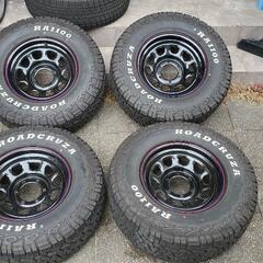 SST デイトナブラック 赤青ライン 16×8J オフセット±0 ROADCRUZA 
