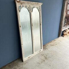 アンティーク調大型ミラー