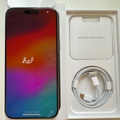 【中古美品！】iPhone15ProMaxセット
