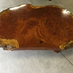 高級コブカリン座卓 B