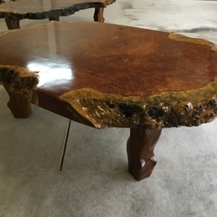 高級コブカリン座卓 B