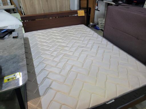 コンセント付き　ダブルベット　中古　リサイクルショップ宮崎屋住吉店24.6.17k