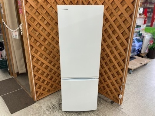 【愛品館江戸川店】保証充実TOSHIBA　2023年製170L　2ﾄﾞｱ冷凍冷蔵庫GR-U17BS(W)