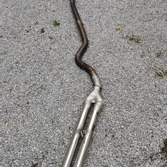 GRBインプレッサ　ワンオフデュアルマフラー