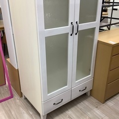 【トレファク　ラパーク岸和田店】ワードローブ　2枚扉　ホワイト 2枚扉のワードローブのご紹介！(トレファク寝屋川)