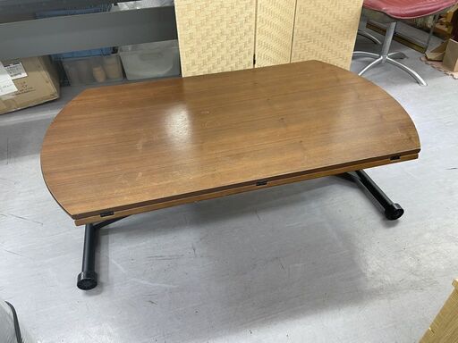 大川家具 東馬 昇降 バタフライテーブル 120cm AILS (アイルス)