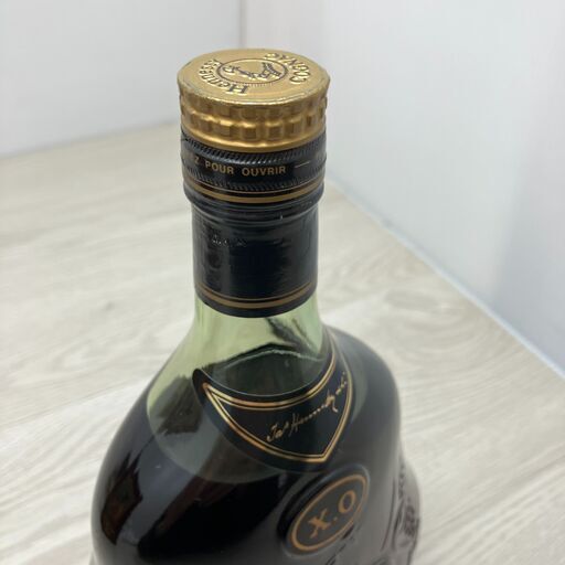 飲料・酒 Hennessy XO 1000ml 金キャップ グリーンボトル 未開栓