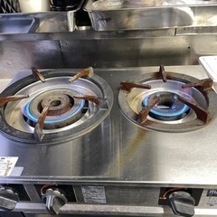 マルゼン　2口業務用コンロ　M-212C　LPガス用