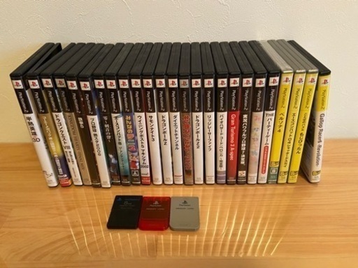 中古PS1、PS2、GBAゲームソフトまとめ