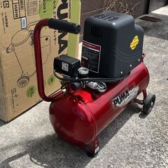 エアコンプレッサー SK11 PUMA SR-102 SR-L30MPT おまけつき