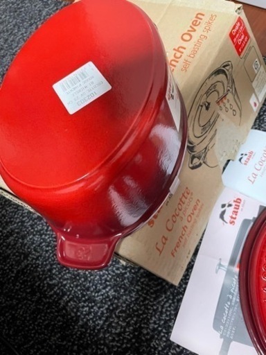 ストウブ 貴重廃盤 23cmオーバル チリーアンティーク ストウブ鍋