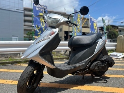 【小回り抜群❗️人気のFI車】スズキ アドレスv125G 外装綺麗 シルバー【配送•当日納車可能】