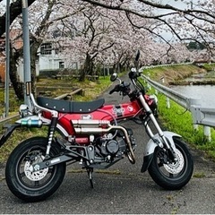 ダックス125cc マフラー&パワーフィルター