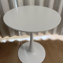 韓国系丸テーブル(ホワイト)