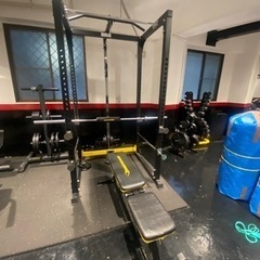 【再募8/10AM引取】パワーラック/ラットプルオプション/オリンピックシャフト