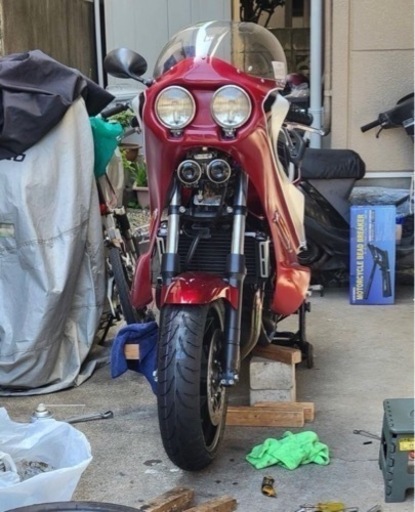 エンジン始動動画付き実働CB400SF