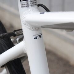 PRECISION SPORTS クロスバイク 470サイズ 自転車 8×3速 ギア 700×28C 整備済み 24-H004J