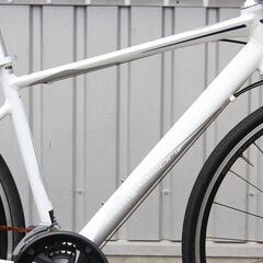 PRECISION SPORTS クロスバイク 470サイズ 自転車 8×3速 ギア 700×28C 整備済み 24-H004J