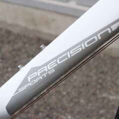 PRECISION SPORTS クロスバイク 470サイズ 自転車 8×3速 ギア 700×28C 整備済み 24-H004J