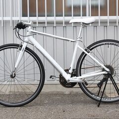 PRECISION SPORTS クロスバイク 470サイズ 自転車 8×3速 ギア 700×28C 整備済み 24-H004J