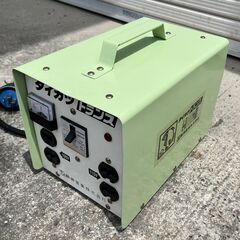 タイカツトランス 200V→100V/115V 強力5KVA 鯛勝産業 変圧器