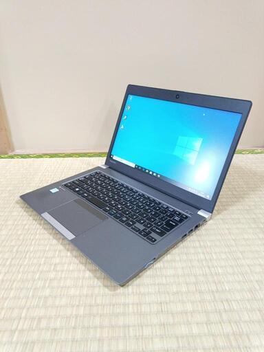 【薄型・バッテリー長持ち・持ち運び最高】core i5 高速SSD512GB メモリ16GB  薄型軽量　TOSHIBA　東芝 ノートパソコン pc セットアップ済み すぐに使える Windows10  Wi-Fi 無線LAN  win10 テレワーク　在宅ワークにも◎ ウェブカメラ搭載　持ち運び◎　パソコン ノートパソコン　PC　ネット