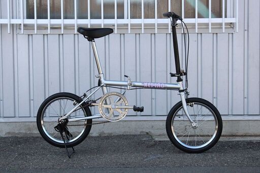 NEMAO 折りたたみ式自転車 ミニベロ シングルギア 16インチ 軽量仕様 24-H008J