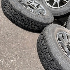 値下げ‼︎レイズホイール、タイヤジムニー195/80r16