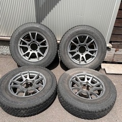 値下げ‼︎レイズホイール、タイヤジムニー195/80r16