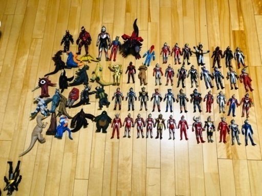 ウルトラマン　ソフビ　人形　\nバラ売り可能