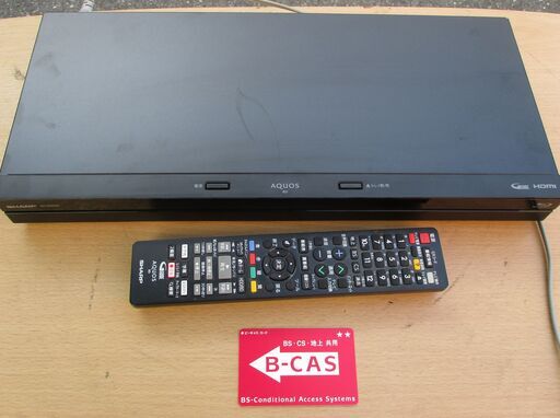☆シャープ SHARP BD-NW500 AQUOSブルーレイレコーダー BD\u0026HDD 500GB◆AQUOSタイムシフト搭載