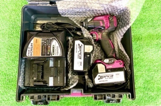 ★美品★HITACHI/日立 インパクトドライバーセット コードレス 18V WH18DDL2★動作確認済★検索用 マキタ ハイコーキ