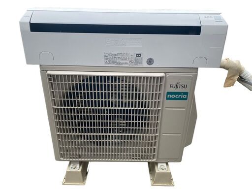 【決まりました】★【美品】FUJITSU nocria 室内機　AS-AH223N 室外機　AO-AH223N 2023年製