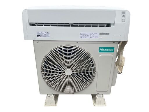 【決まりました】★【美品】Hisense ルームエアコン 室内機　HA-S28D-W 室外機　HC-S28D 2021年製