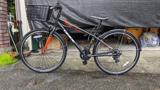 小学生のアルミ自転車26インチ　あさひドライド