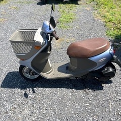 815. 動画あり スズキ レッツ4 バスケット 原付 バイク 50cc 車体 本体