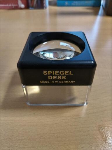 西ドイツ製 卓上拡大鏡 Siegel Desk