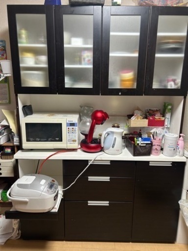 食器棚　カップボード　レンジボード